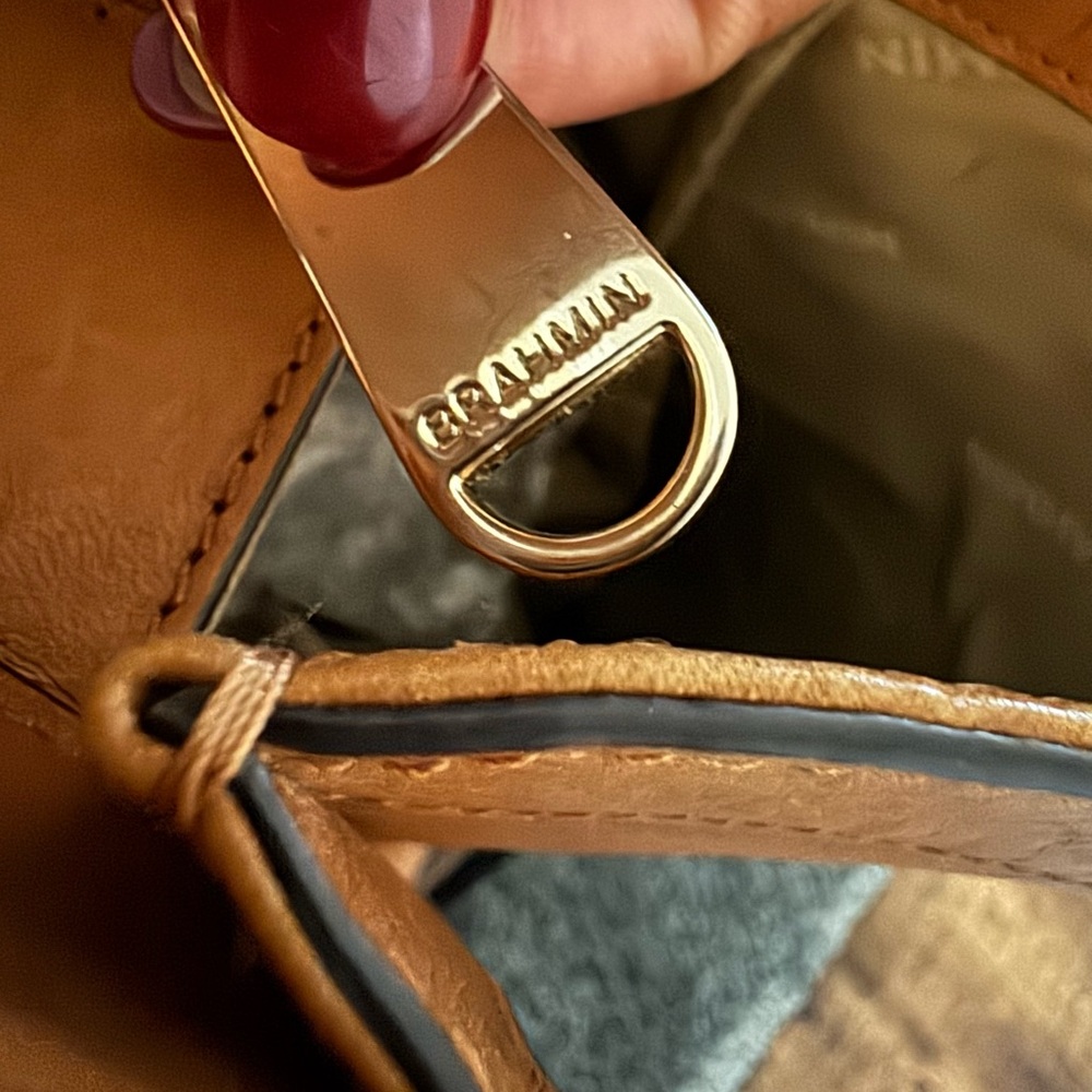 Brahmin Petra II Belo LARGE LEATHER Tote - Picture 5 of 16